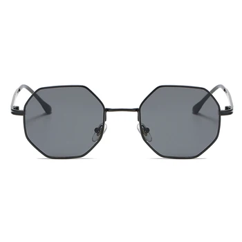 Модни Малки квадратни Осмоъгълен Полигони Слънчеви очила за мъже и жени Vintage Слънчеви очила за пътуване Летни нюанси UV400 Очила Oculos