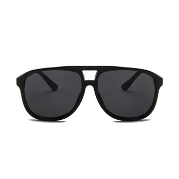 Модни цветни Слънчеви очила Дамски слънчеви очила-пилотите на Марката-дизайнер на годината на Реколтата прозрачни червени Очила Дама Унисекс Люнеты Oculos