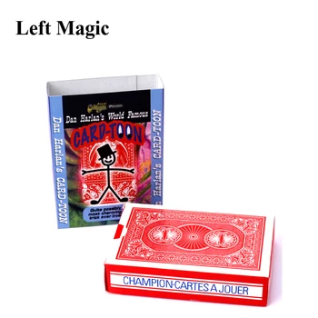 Мультяшная тесте карти, карти за игра Мультяшек спрайт магически трик за професионален магьосник Анимация Илюзия ментални прогнози