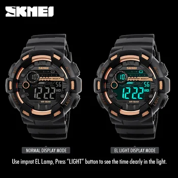 Мъжки часовници LED цифров часовник За мъже на Най-добрата Марка на Луксозни Известни Военни Спортни часовници, Мъжки Електронни Часовници Relogio Masculino