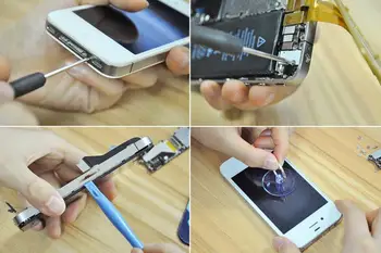 Набор от Инструменти за ремонт на смарт мобилни телефони Набор от Отвертки за отваряне на Монтировки Комплекти 8 1 Инструменти за демонтаж на iPhone 6 5 5S за Samsung