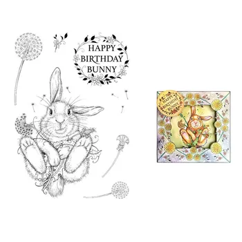 Набор от Кроличьих Щанци За Scrapbooking Хартиена Занаят, Ръчно изработени Албум, за картички Punch Art Кътър 2021 Ново Коледа пристигане