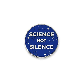 Науката не мълчи эмалевая жени сини звезди вселената брошка научен икона забавни игли учен, инженер, учител,
