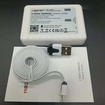 Нов безжичен контролер DC5V Wifi iBox1 Mi.light, съвместими със системата IOS/Andriod, Безжичен контрол на заявление за лампи WW CW RGB