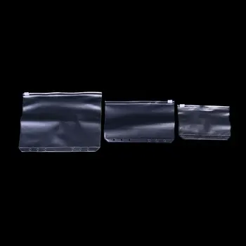 Нов Заключване с цип Антиокислительные Нефрит Найлонови Торбички, Бижута Обеци Клапан Светкавица Анти-потускнение Прозрачни PVC Чанта За съхранение на 3 Размер