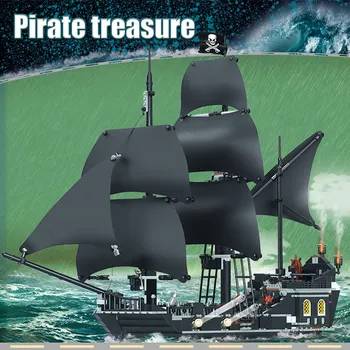 Нови 875 бр. Карибски Пирати градивните елементи на Играчки за кораба 