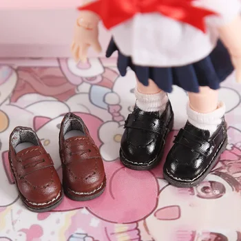 Нови обувки OB11, кожени обувки, единни обувки, обувки за кукли BJD, за GSC, ДДФ, PICCODO, кукли obitsu11 аксесоари за кукли 1/12bjd