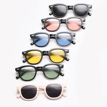 Нови Поляризирани Лещи Кръгли Слънчеви Очила Цветни Модни Маркови Дизайнерски Реколта очила Дамски Слънчеви очила за шофиране UV400 най-високо качество
