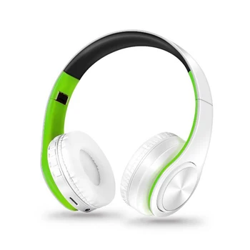 Нови Преносими Безжични Слушалки Bluetooth Hi-Fi Стерео Сгъваема Слушалки Аудио Mp3 Регулируеми-Слушалки с Микрофон за Музика