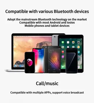 Нови Преносими Слушалки V5.1 Bluetooth-съвместими Безжични Слушалки HIFI Звук Водоустойчив Високоговорител Спортни Слушалки Слушалки