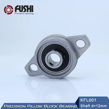 Носещи KFL001 Диаметър на вала 12 mm ( 10 бр ) Блок възглавници от сплав с KFL Фланцевые лагери KFL001 FL001
