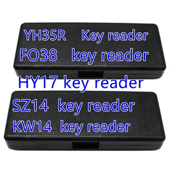 Няма черна кутия Лиши 2 в 1 YH35R FO38 HY17 SZ14 KW14 четец на ключове шлосерски инструмент за автомобилни ключове