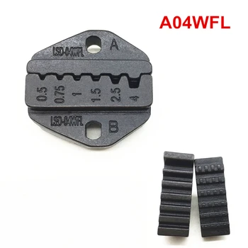 Обжимные печати A04WFL за кримпване на крайни втулок кабелна тел 20-12AWG на 0.5-4 mm2