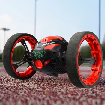 Обновете Силна Прыгающую играчка Сумо, Свързан към Мини-радиоуправляемому колата на 2,4 Ghz, Подскачащи автомобил с гъвкави колела, Автомобил с дистанционно управление Gigt