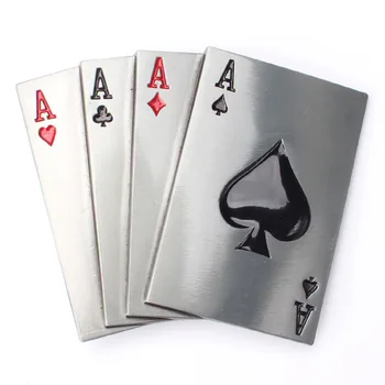 Обтегач за покер колан Сърце Спейд Club с бриллиантовым Асо