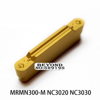 Оригинален MRMN300-M NC3020 MRMN300-M NC3030 Видий вложки за обработка на канали за стомана MRMN 300 Стругове режещи инструменти Струг инструмент с ЦПУ