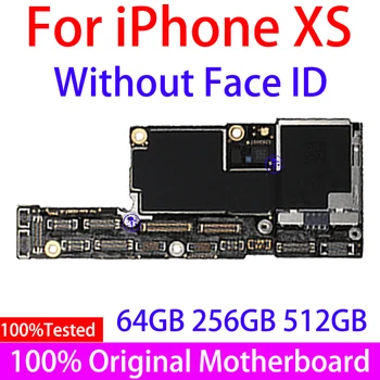Оригинален Безплатен iCloud За iPhone XS дънна Платка С/Без Идентификатор на Лицето Отключена 64 GB 256 GB Пълна Поддръжка на Чип Логично Такса За iPhoneXS