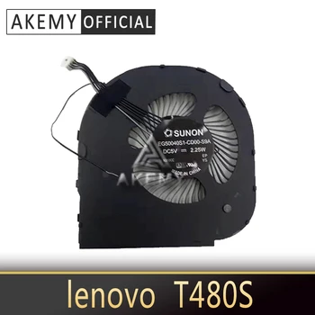 оригинален охладител, вентилатор на процесора за Lenovo thinkpad t480s вентилатор за охлаждане на процесора eg50040s1-cd00-s9a