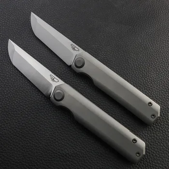 Остра Стомана Сгъваем Нож M390 Защитен Къмпинг Открит Джобен Нож За Оцеляване EDC Инструменти Дръжката е от титанова сплав