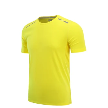 От чист памук спортна тениска с къс ръкав и кръгло деколте, рекламна тениска с логото на поръчка, спортна тениска с принтом BVB17
