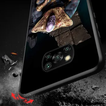 Отмъстителите Танос за Xiaomi Poco X3 NFC M2 X2 F2 F3 C3 M3 F1 Pro Mi Play Mix 3 A3 A2 A1 6 5 Lite Мек калъф за телефон