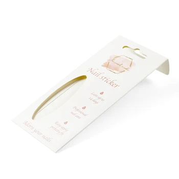 Пакети стикери за нокти Приемаме Индивидуални Хартиени торби за Стикери за нокти