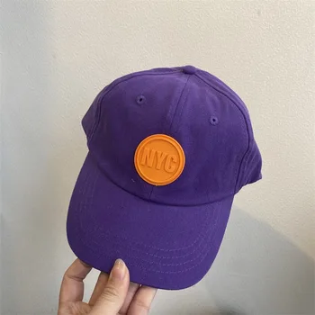 Памучен бейзболна шапка на Ню Йорк За мъже и жени с бродирани букви Шапка на открито Шапка от слънцето Регулируема шапка в стила на звездите на Хип-хоп Ежедневни 2021New