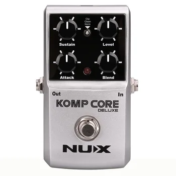 Педала на Компресора NUX Многофункционален Ефект за електрическа китара Compp Основната Deluxe Класическата Аналогова Схема на Компресия за Китарни Партии