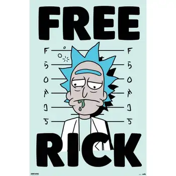 Плакат на Рик и Morty - Рик Либре (Свободен Рик) (ПЛАКАТ 61x91,5)