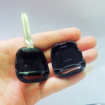 Подмяна на Toyota страничната 2 бутона на дистанционното на ключа празен корпус , капак, ключ Кери TOY43 нож с логото на