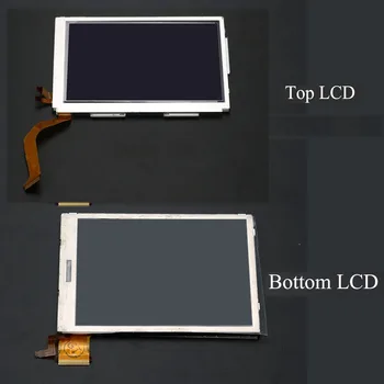 Подмяна на Оригиналното Горен Горен + Долен LCD дисплей За Nintendo 3DS LCD екран За 3DS LCD екран с LCD Екран