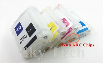 Празен многократна употреба касета с мастило подходящ за HP10 HP11 ,Подходящ за HP1000 HP1100 HP1200 HP1700 HP2000 HP K850 и т.н., С чипове ARC