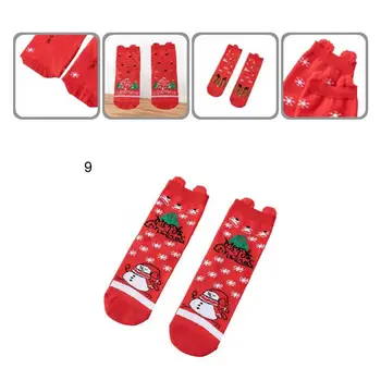 Практични дамски чорапи Преносими Декоративни Коледни Чорапи с принтом Дамски Чорапи Зимни Чорапи, Дамски Чорапи 1 Чифт