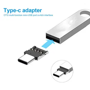 Преносим Мини-Конвертор Type-C, USB OTG Адаптер Адаптер За Четене на Дискове За Преносими КОМПЮТРИ, Аксесоари за Телефони Xiaomi Huawei