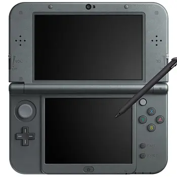 Преносима игра със сензорен екран LCD дисплей с Кръст - клавиатура Системна конзола Комплект със Зарядно устройство и стилус за Nintendo 3DSXL/ нов 3DSXL