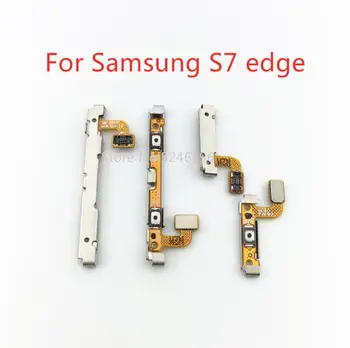 применитесь за Samsung Galaxy S7 G930F G930U G9300 S7 edge G935F G935U G9350 бутон за включване страничен клавиш за регулиране на силата на звука, Смяна на меки кабел