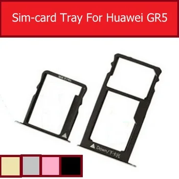 Притежателят на Тавата за SIM карта за Huawei GR5 Kll-L03 L21 L22 L23 Слот За четене на Сим-Карти Конектор Адаптери Резервни Части