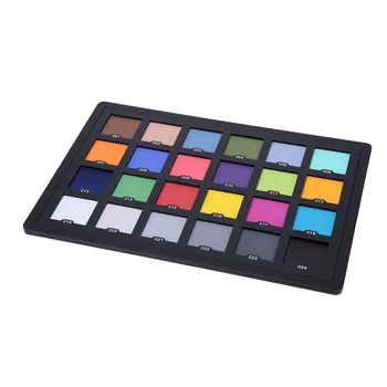Професионални Аксесоари за тестова снимка 24 цветни карти, за да се Чувствате Цифров фото студио корекция на цветовете