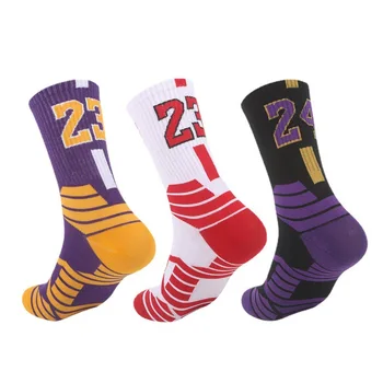 Професионални Спортни баскетболни чорапи Суперзвезда, Топли чорапи с хавлиена кърпа, Чорапи, бельо, Луксозни дебели спортни чорапи за бягане колоездене