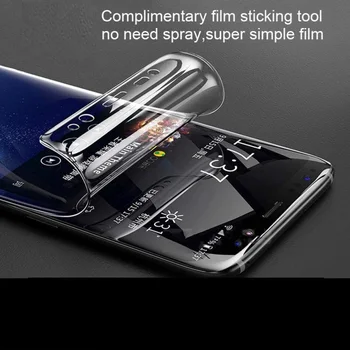 Пълно Покритие на Гидрогелевая Филм за Motorola Moto G5 G5S G4 E4 C Плюс Протектор на Екрана, за да MOTO Z Z2 Play M G5Plus G5SPlus Плюс E4Plus