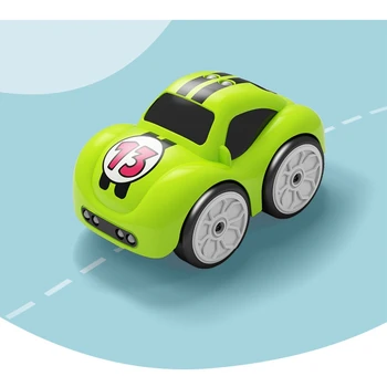 Радиоуправляеми Автомобили Интелигентен Сензор За Дистанционно Управление На Cartoony Мини-Автомобил, Радио-Управляеми Електрически Режим Музика Леки Играчки