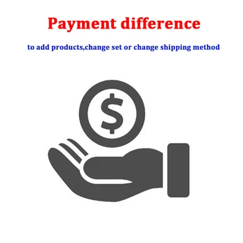 Разликата в заплащането След контакт с Продавача за добавяне на стоки, промяна на, или Промяна на Начина на доставка