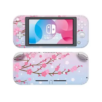 Различни розови красиви модели стикери за кожата за Nintendo Switch lite аксесоари с облаците на небето пеперуда на цвете