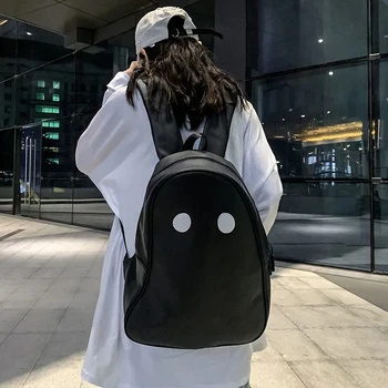 Раница-призрак за жени е Модерен младежки пътни чанти голям капацитет на рамото за момчета Водоустойчива раница за лаптоп с Нов дизайн