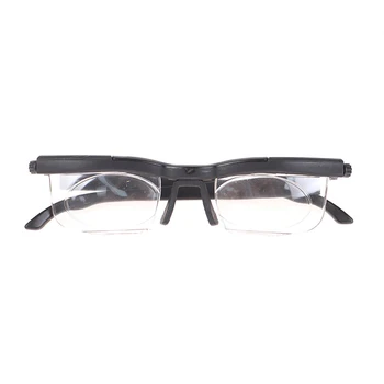 Регулируем Фокус точка TR90 Очила За Четене Очилата За Късогледство-От 6Г До +3D С Променлива Корекция на Обектива Бинокулярное Увеличение