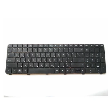 Руска клавиатура за HP Pavilion DV7-6100 DV7-6000 DV7-6200 634016-251 639396-251 BG с Черна рамка