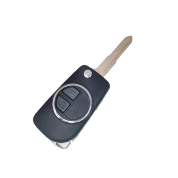 С логото на Модифицирана флип-надолу Сгъваема Обвивка Дистанционно на ключа на автомобила за SUZUKI SWIFT, SX4 ALTO VITARA IGNIS JIMNY Splash включва бутон ключ