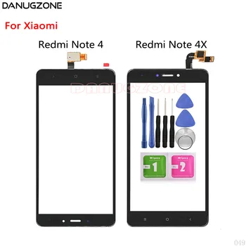 Сензорен екран за Xiaomi Redmi NOTE 4-инчов Сензорен LCD дисплей Стъклена Дигитайзер Redmi NOTE 4X / Redmi Note 4 Глобална версия