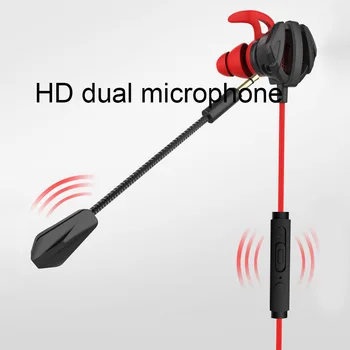 Слушалки Каски За CS Игри за игри на Слушалки в ушите 7.1 С Регулатор на силата на Звука на Микрофона Слушалки за PC Геймъри за Huawei, Xiaomi