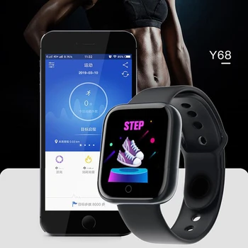 Смарт часовници Гривна Спорт Фитнес Кръвно Налягане, сърдечната Честота Напомняне за Повикване на Android и IOS Крачкомер Ръчен часовник